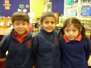 Welcome to Raynan, Jairus and Joyce who have just started school.